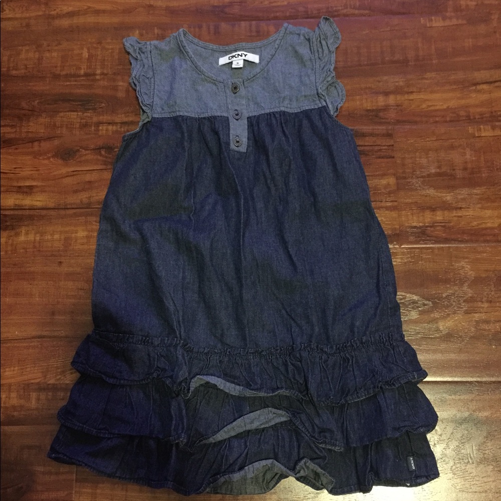 Kids DKNY denim dress